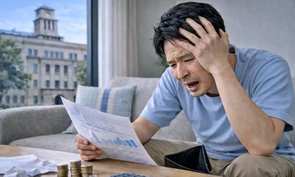 iDeCoの手続きをしなかった男性